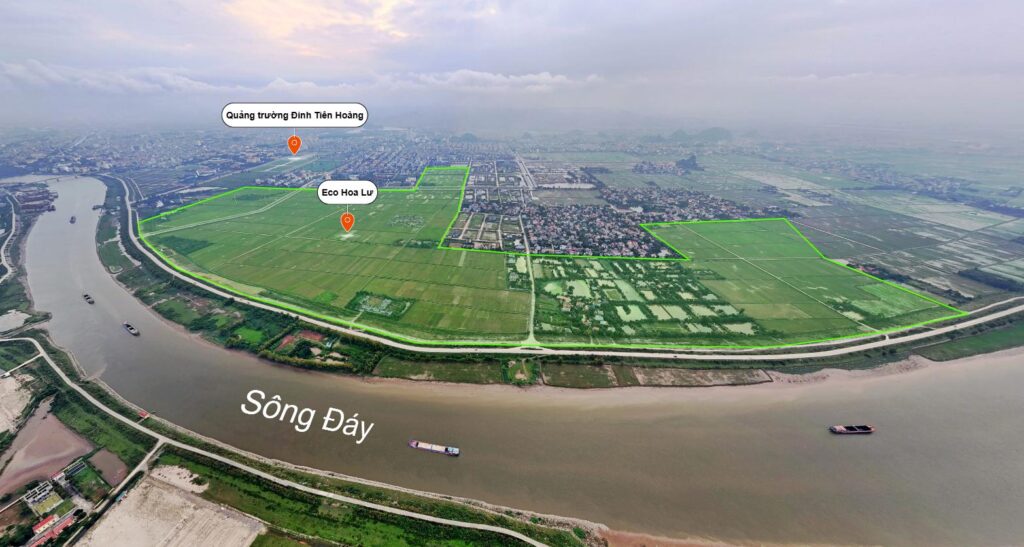 Dự án Eco Hoa Lư bên sông Đáy