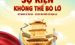 Phố cổ Hoa Lư: Điểm đến không thể bỏ lỡ trong kỳ nghỉ lễ 30/04 – 01/05/2026