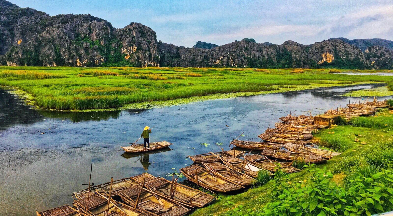 Du lịch sinh thái Ninh Bình Đầm Vân Long
